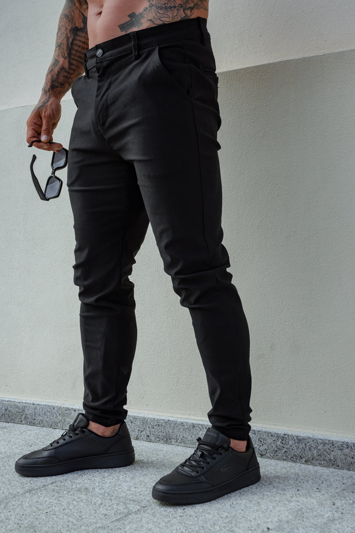 MATTEO TROUSERS BLACK