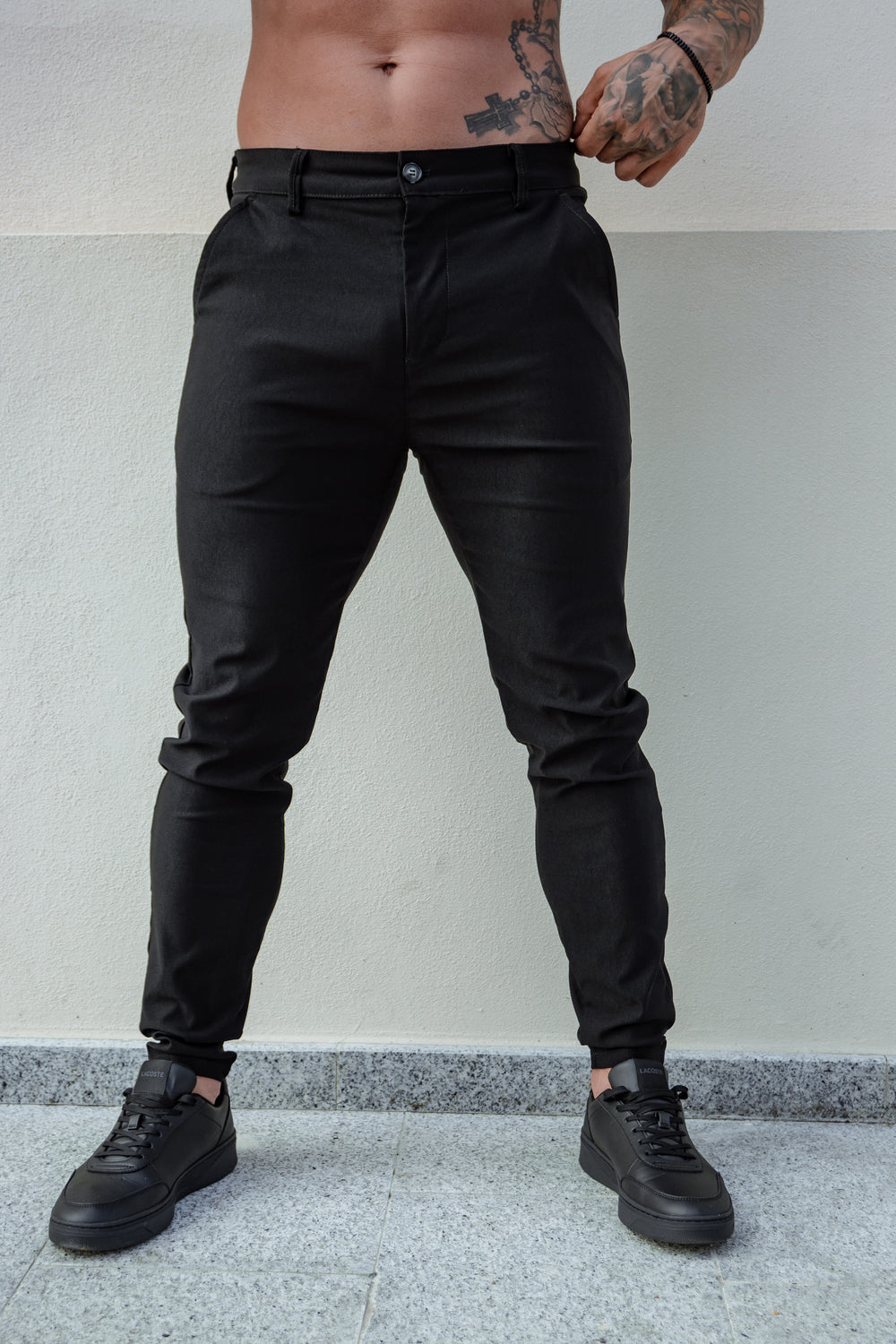 PANTALON MATTEO NOIR