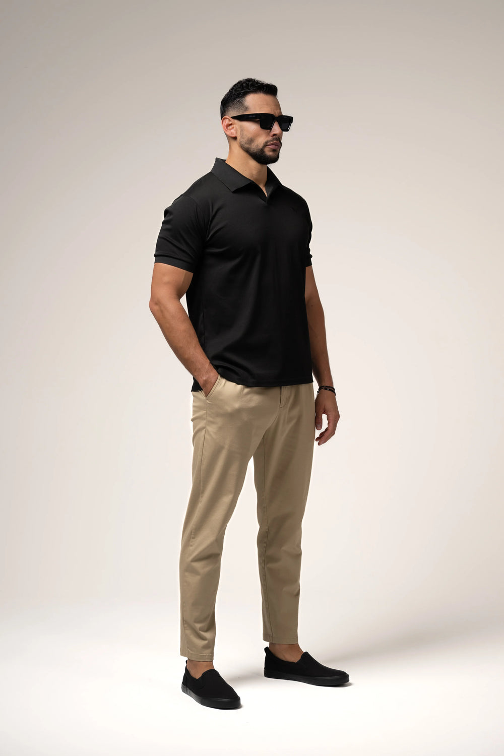 Lorenzo Pima Polo | Nero Profondo