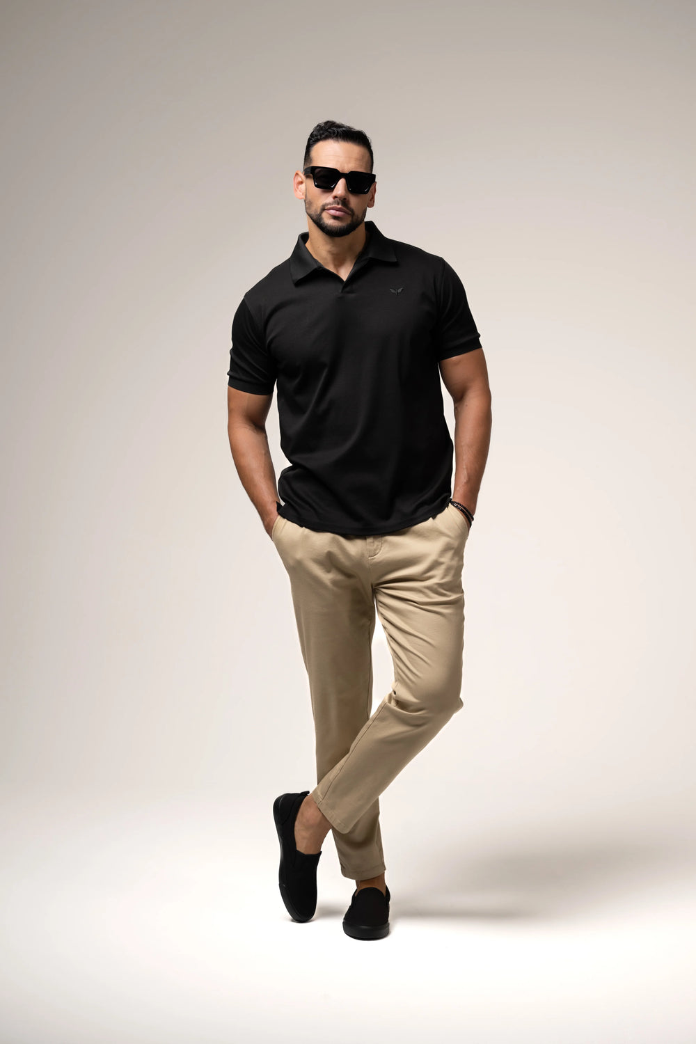 Lorenzo Pima Polo | Nero Profondo