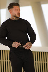 MARCELLO SWEATSHIRT SCHWARZ
