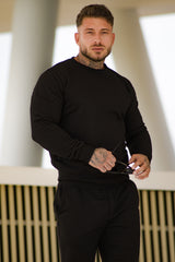 MARCELLO SWEATSHIRT SCHWARZ