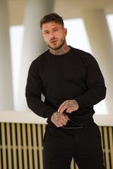 MARCELLO SWEATSHIRT SCHWARZ