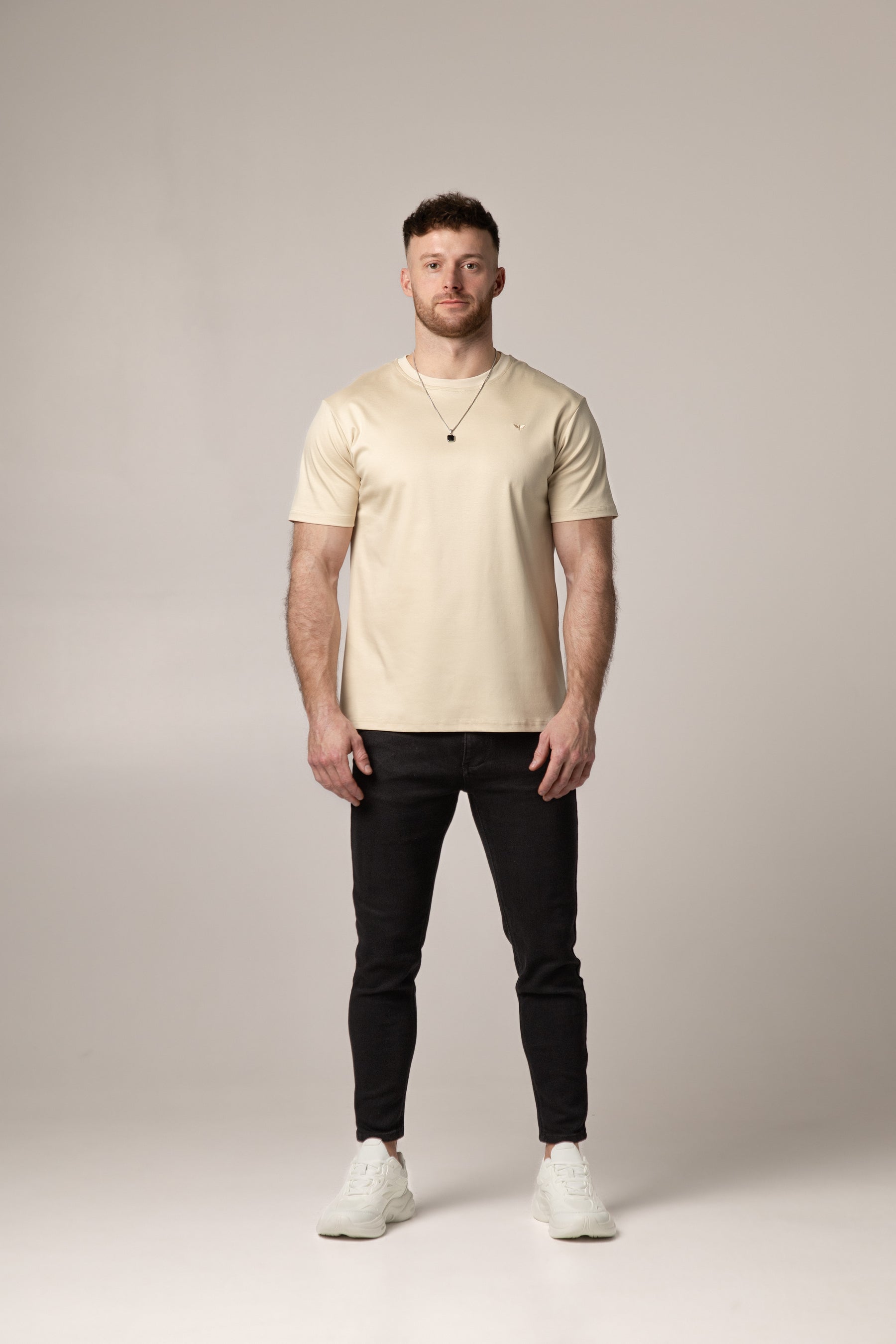 Signature Pima Tee | Sabbia Toscana