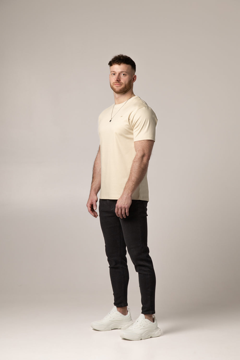 Signature Pima Tee | Sabbia Toscana