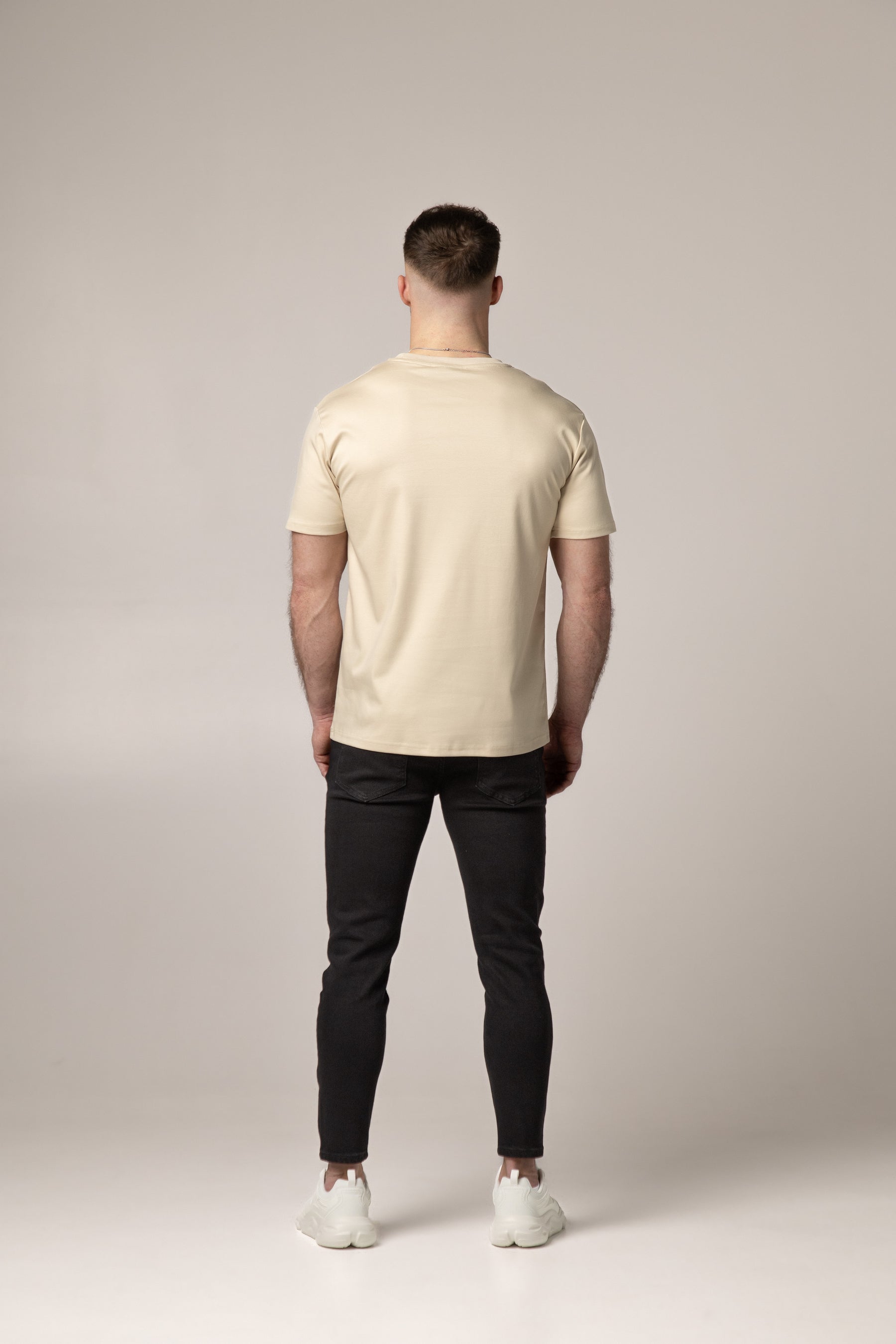 Signature Pima Tee | Sabbia Toscana