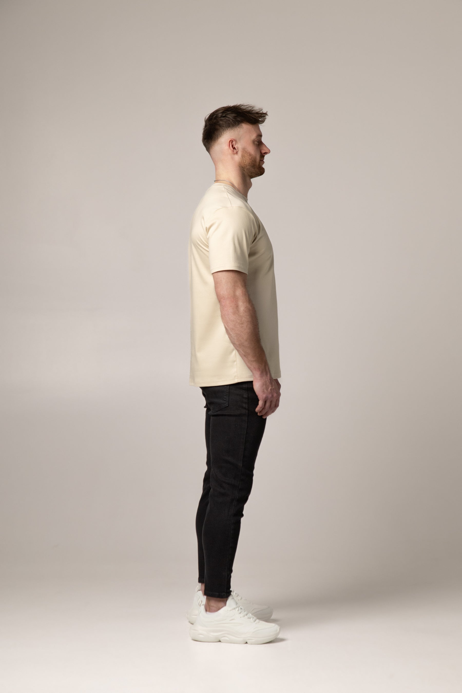 Signature Pima Tee | Sabbia Toscana