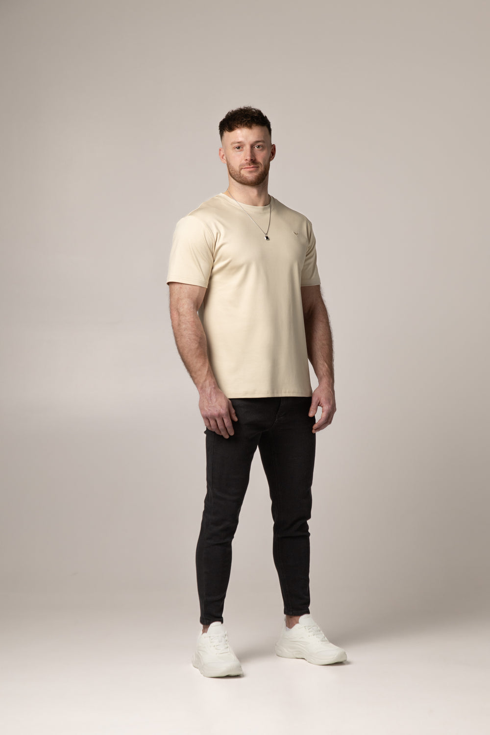Signature Pima Tee | Sabbia Toscana