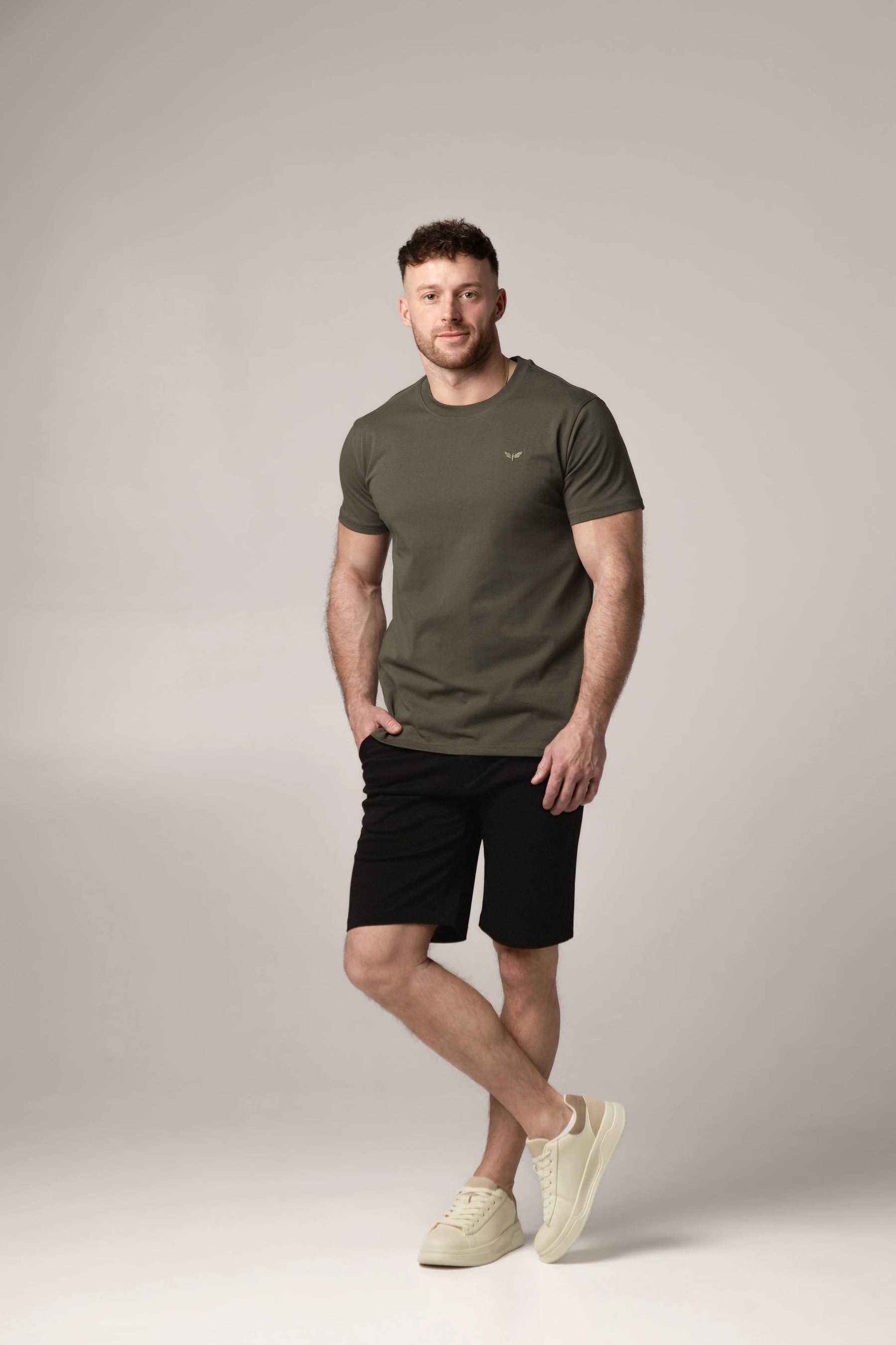 Flavio Everyday Tee | Verde Alpino