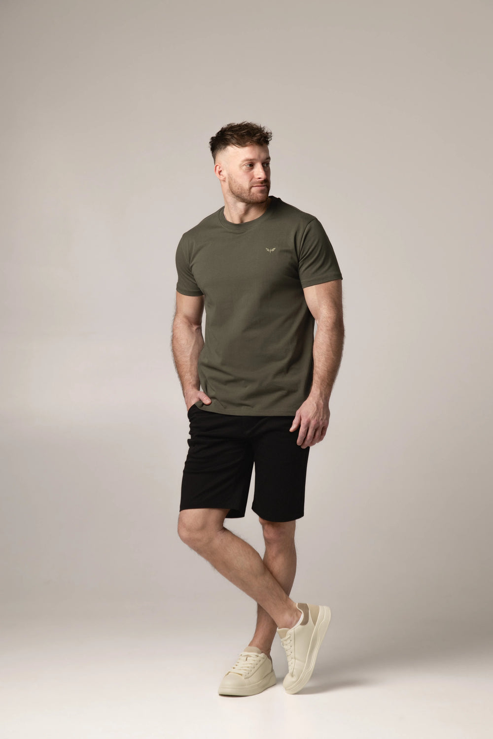 Flavio Everyday Tee | Verde Alpino