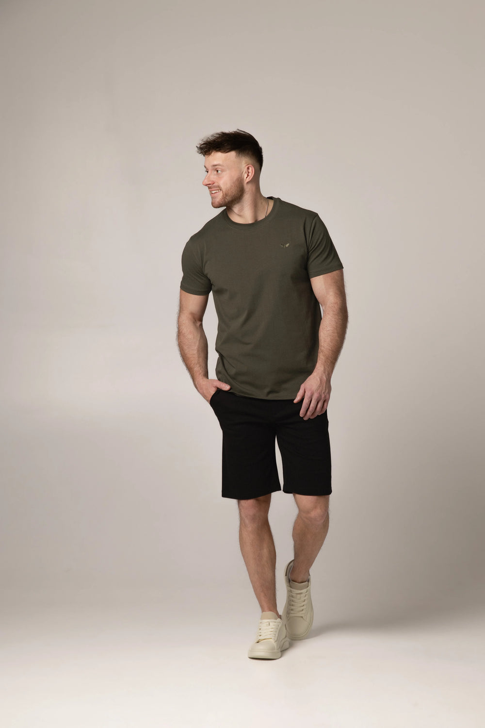 Flavio Everyday Tee | Verde Alpino