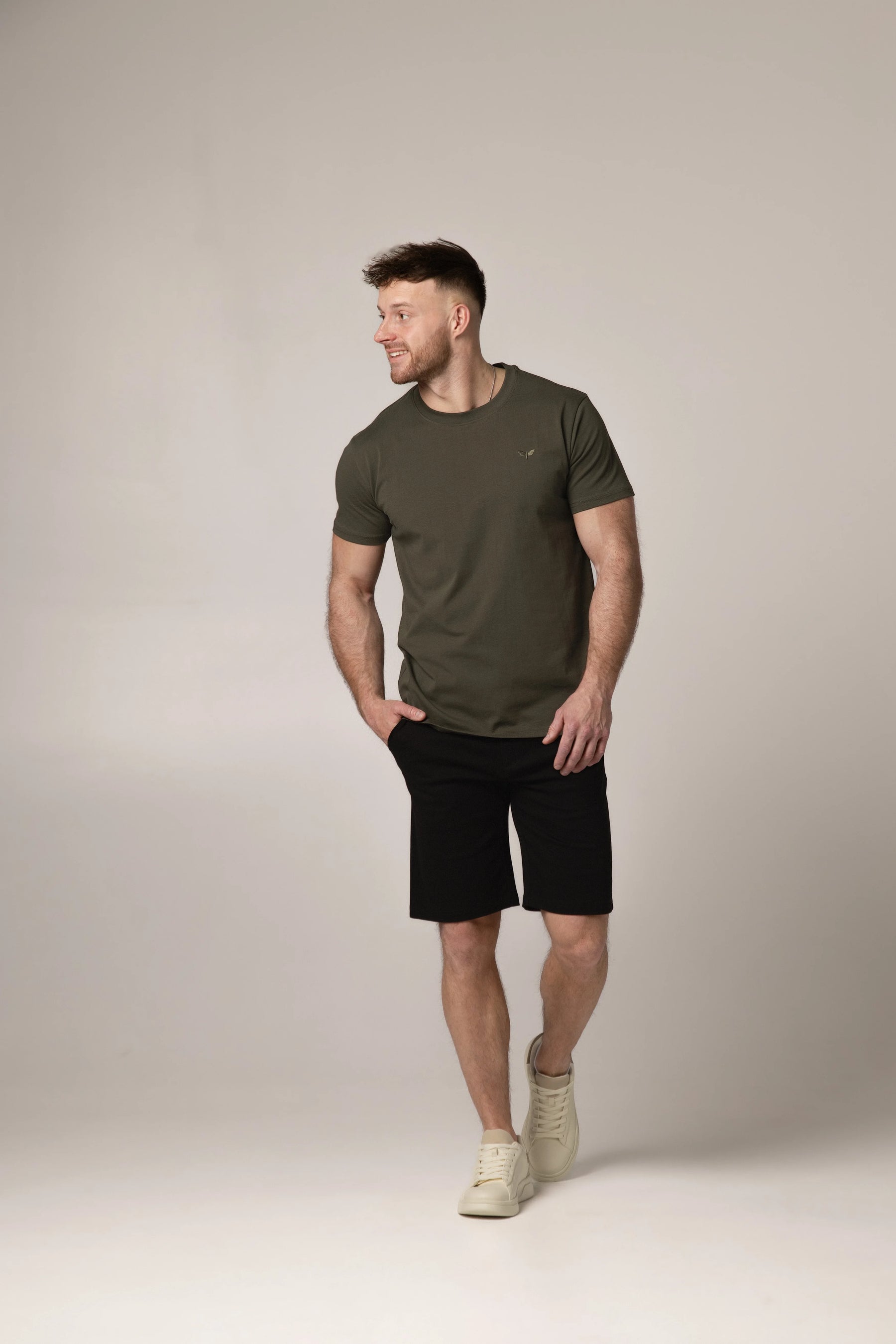 Flavio Everyday Tee | Verde Alpino