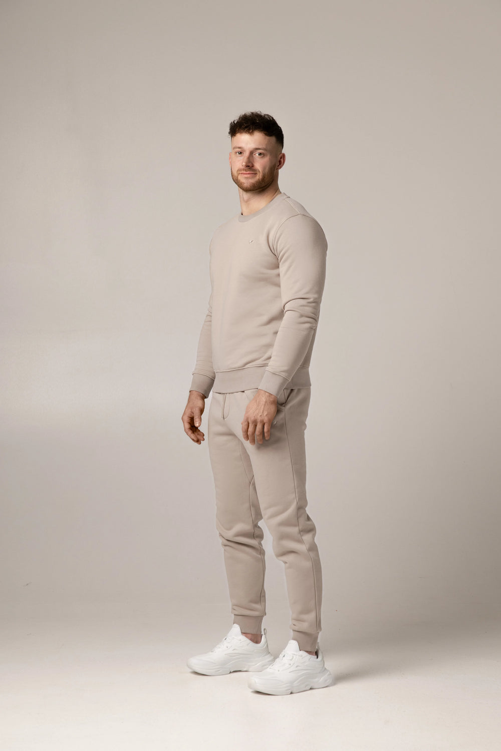 Marcello Heavyweight Crewneck | Sabbia Toscana