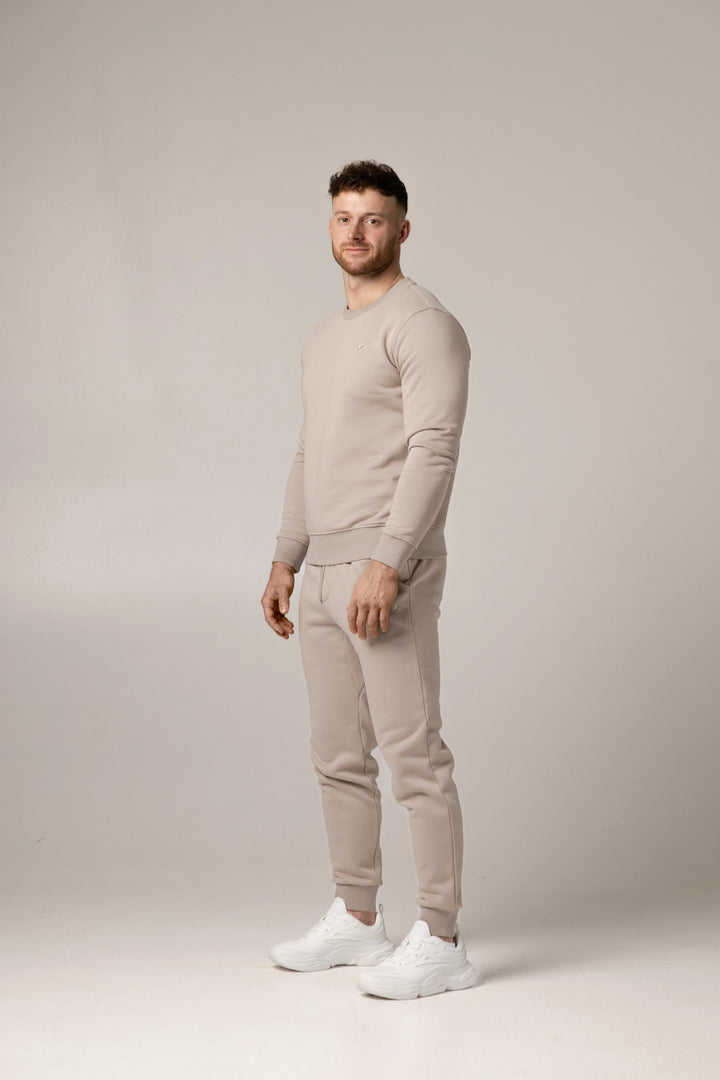 Marcello Heavyweight Crewneck | Sabbia Toscana