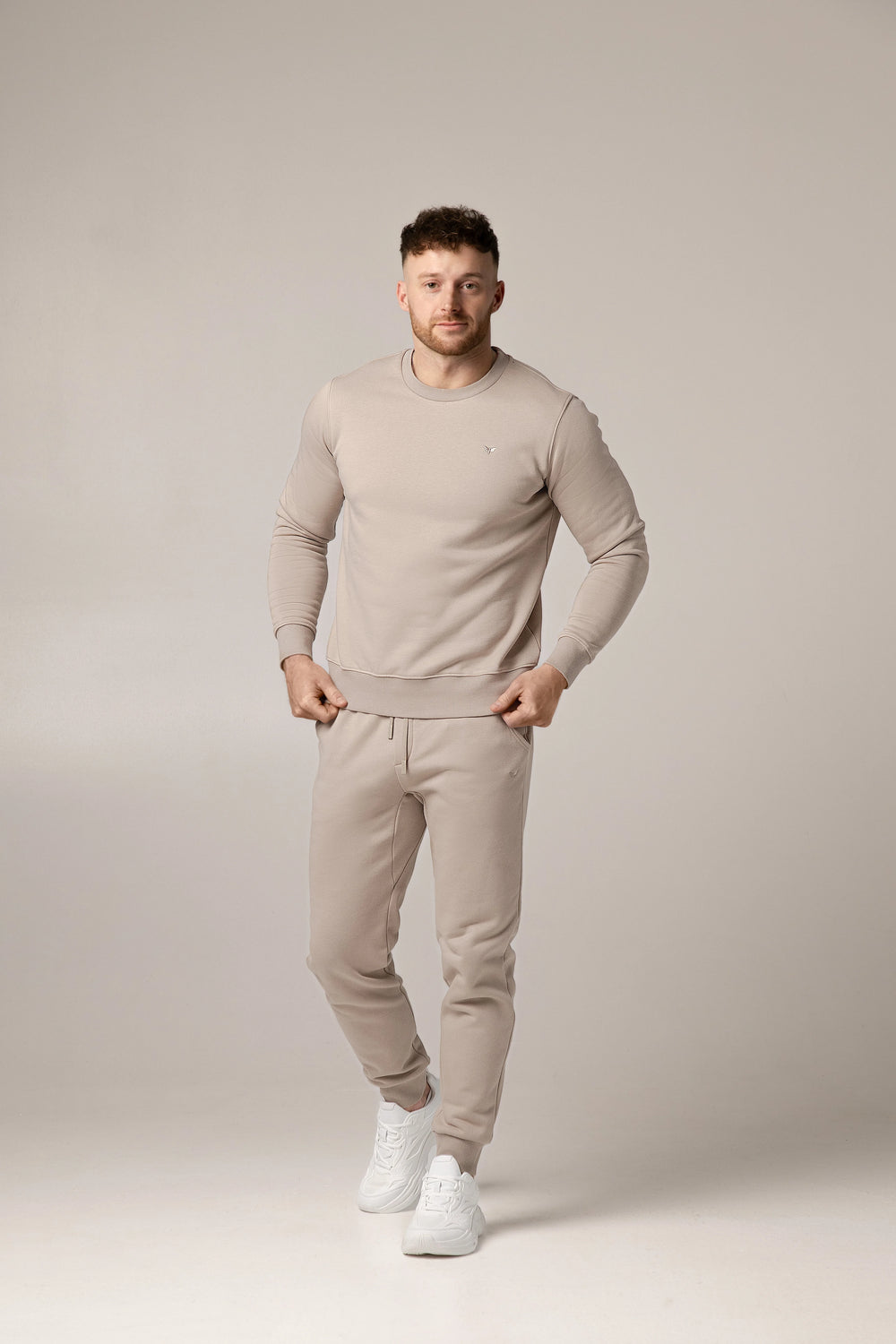 Marcello Heavyweight Crewneck | Sabbia Toscana