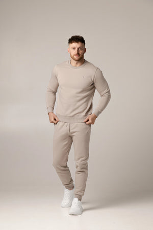 Marcello Heavyweight Crewneck | Sabbia Toscana