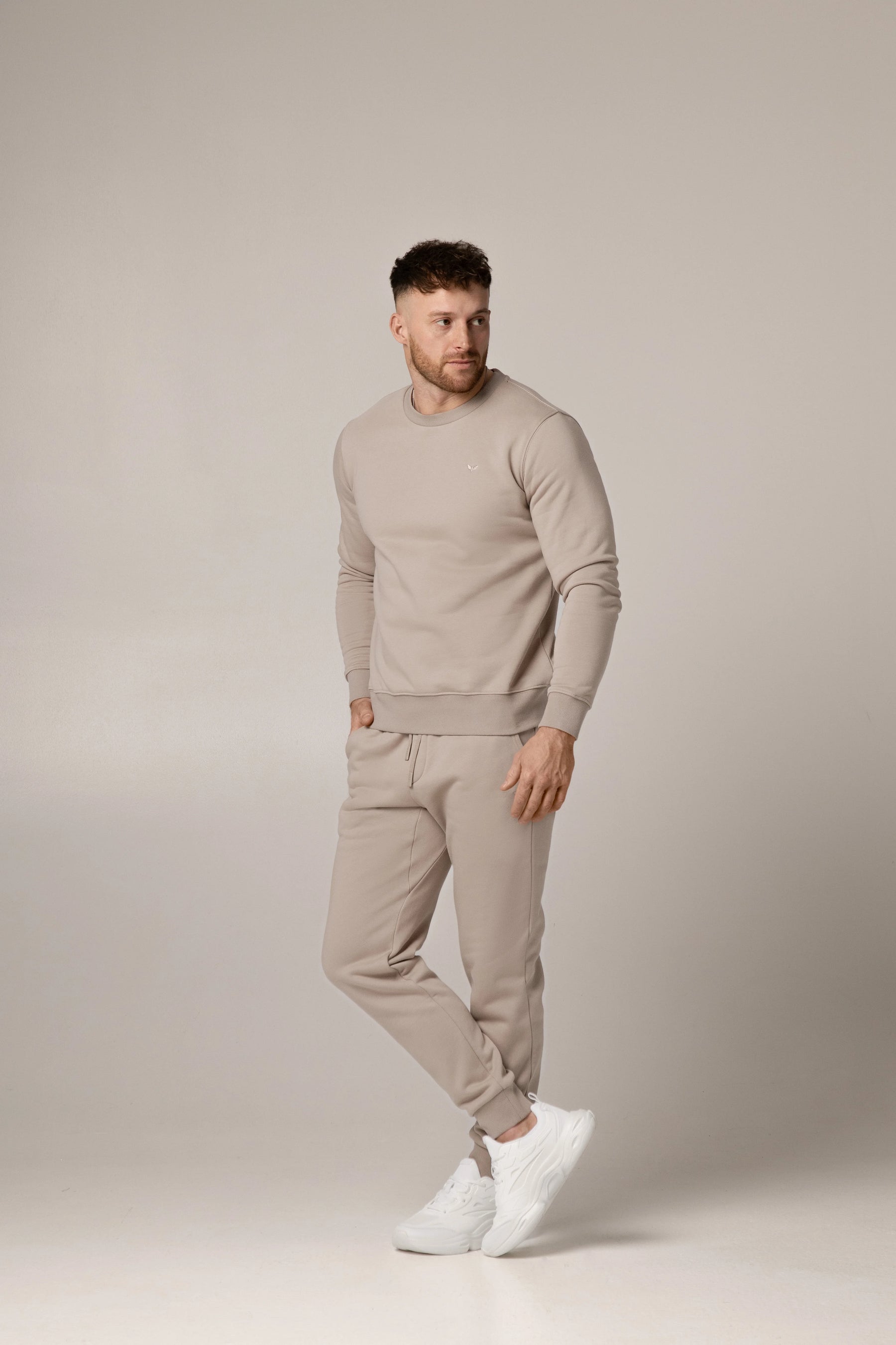 Marcello Heavyweight Crewneck | Sabbia Toscana