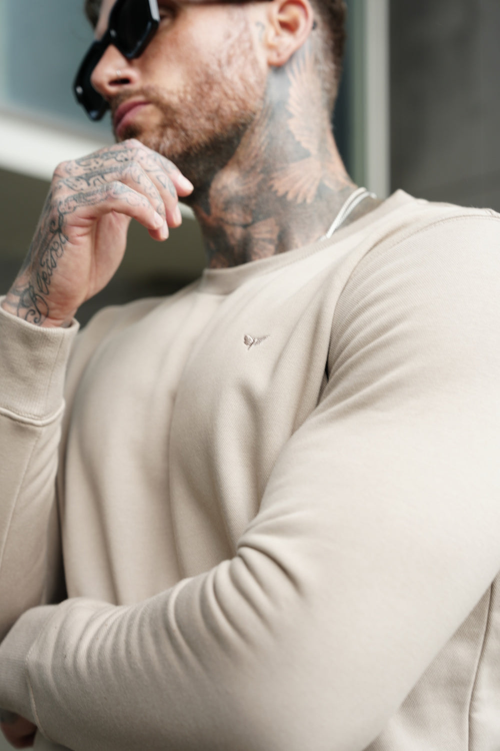 SWEAT-SHIRT MARCELLO BEIGE