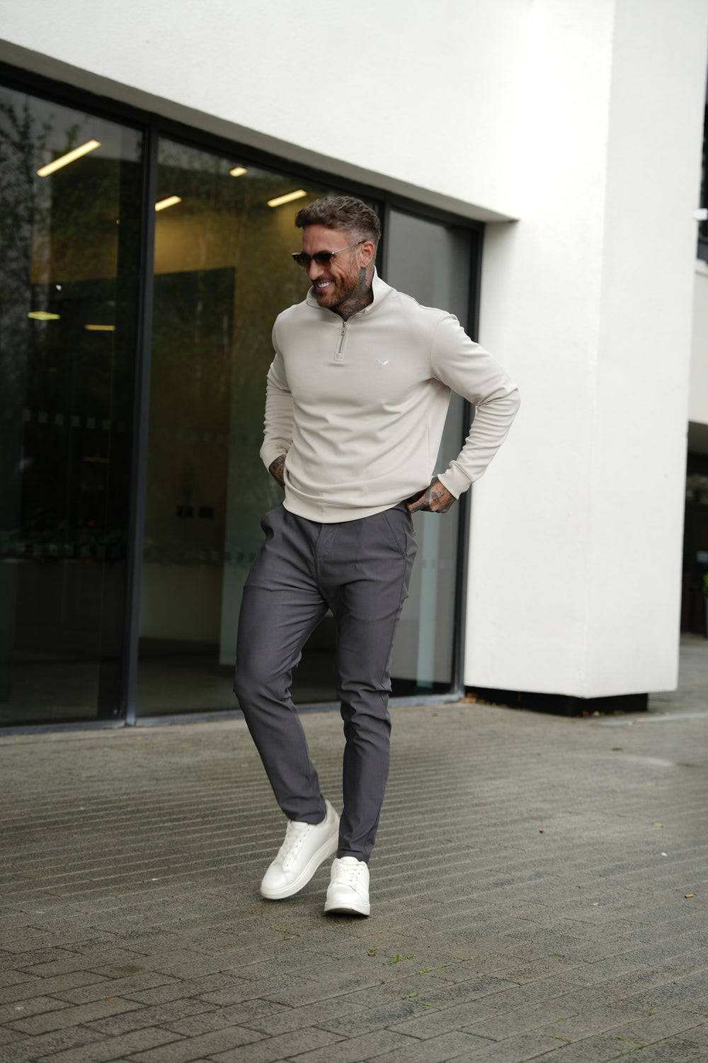 PANTALON MATTEO GRIS