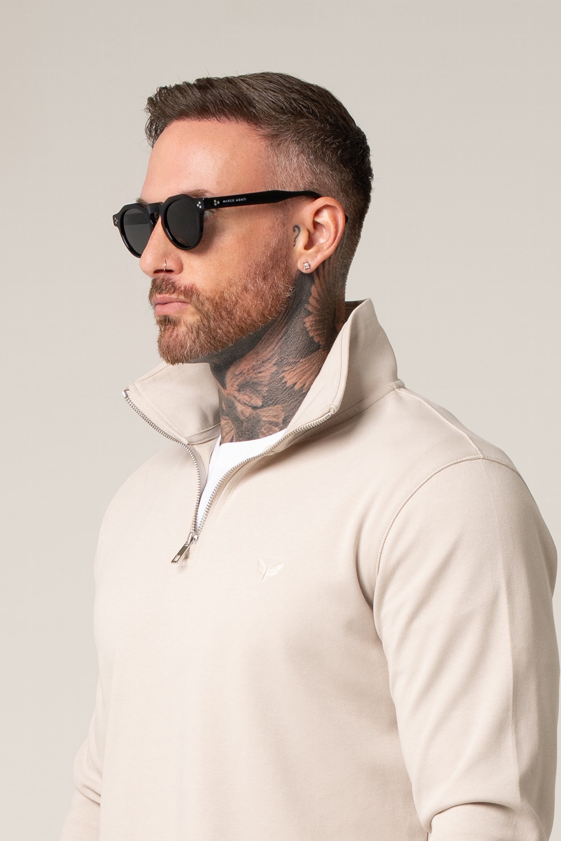 Capri Round Frame | Nero Profondo