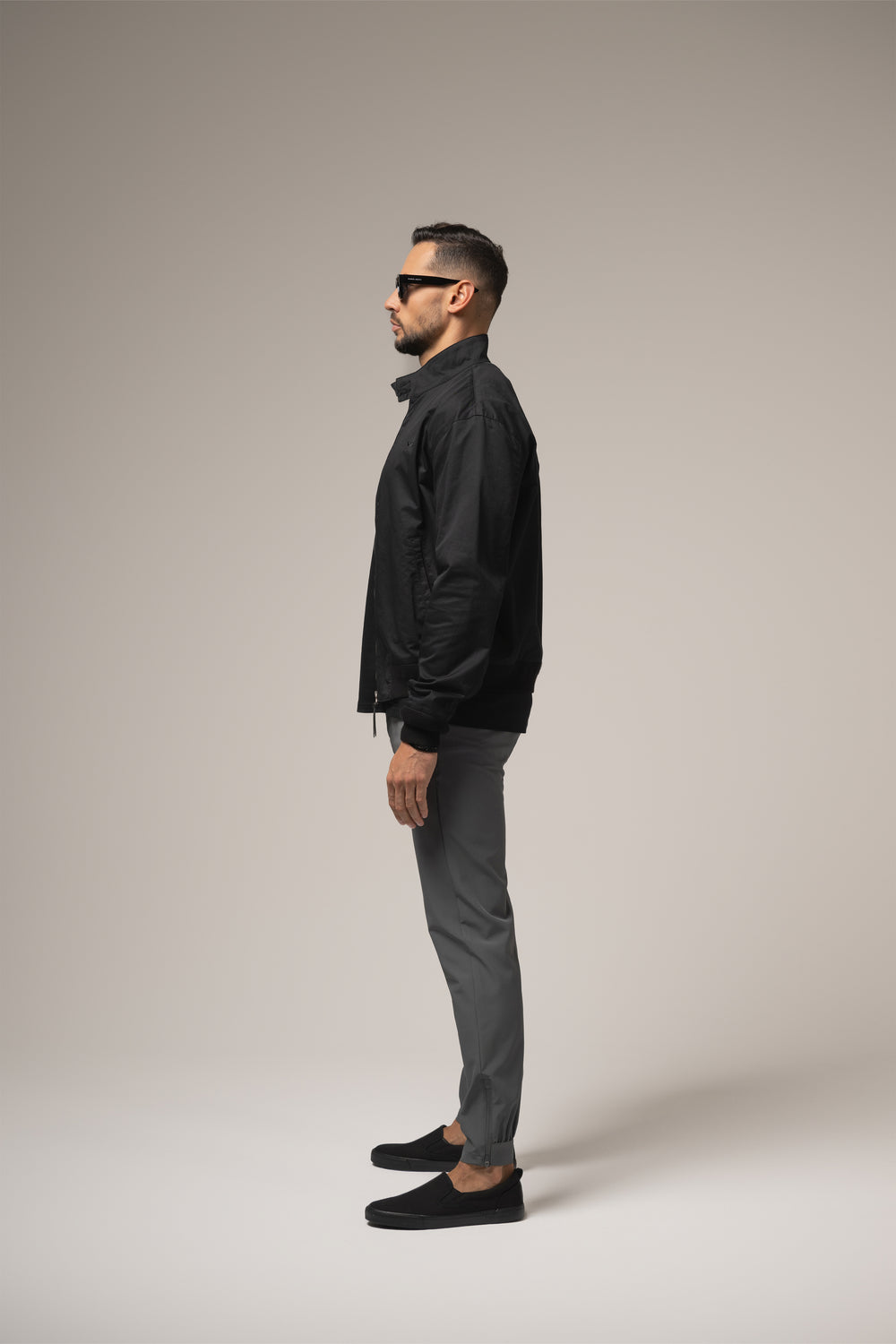 MARCO Bomber JACKET in BLACK