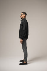 MARCO Bomber JACKET in BLACK