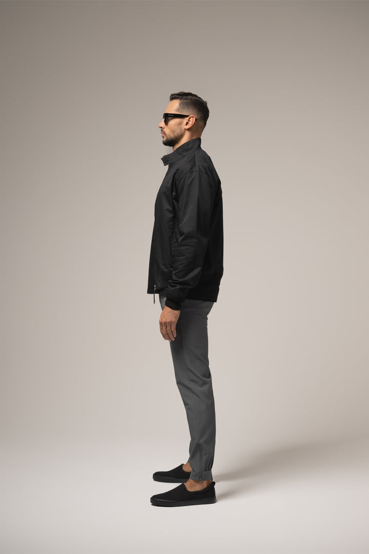 MARCO Bomber JACKET in BLACK