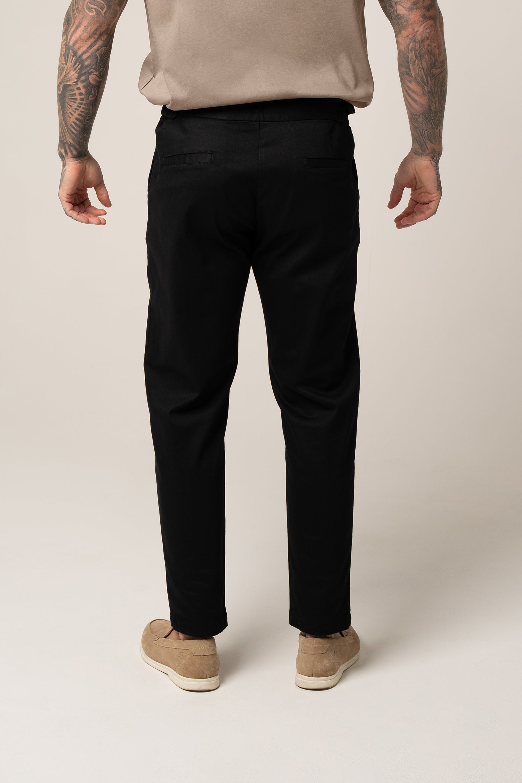 Rico Sartorial Trousers | Nero Profondo