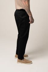 RICO Side buckle TROUSERS in BLACK