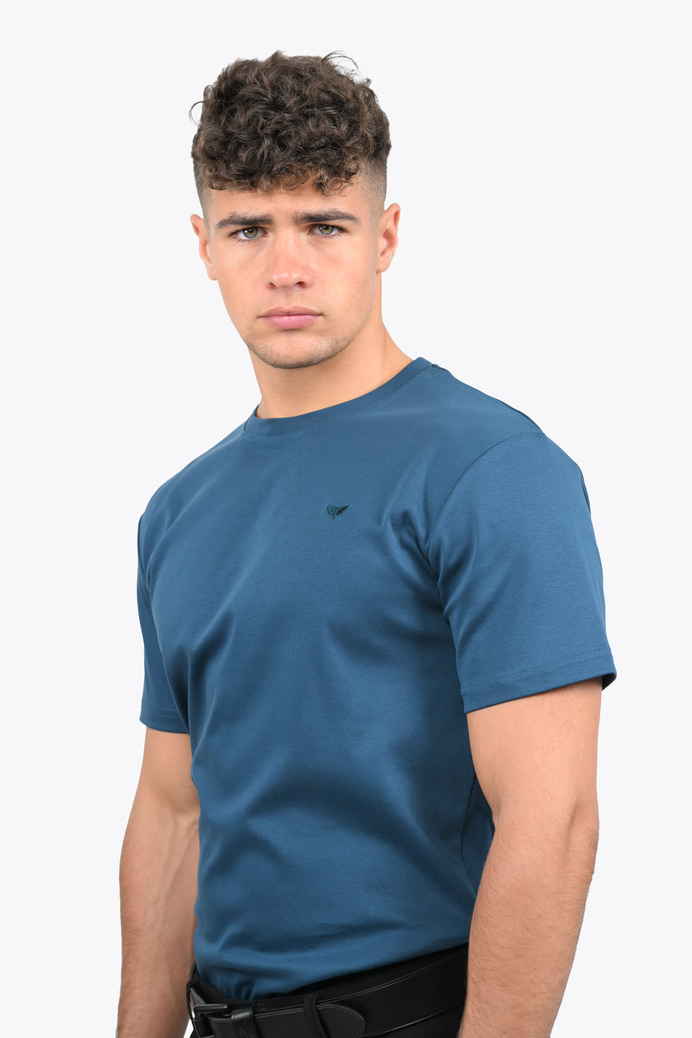PIMA COTTON T-SHIRT IN ROYAL BLUE