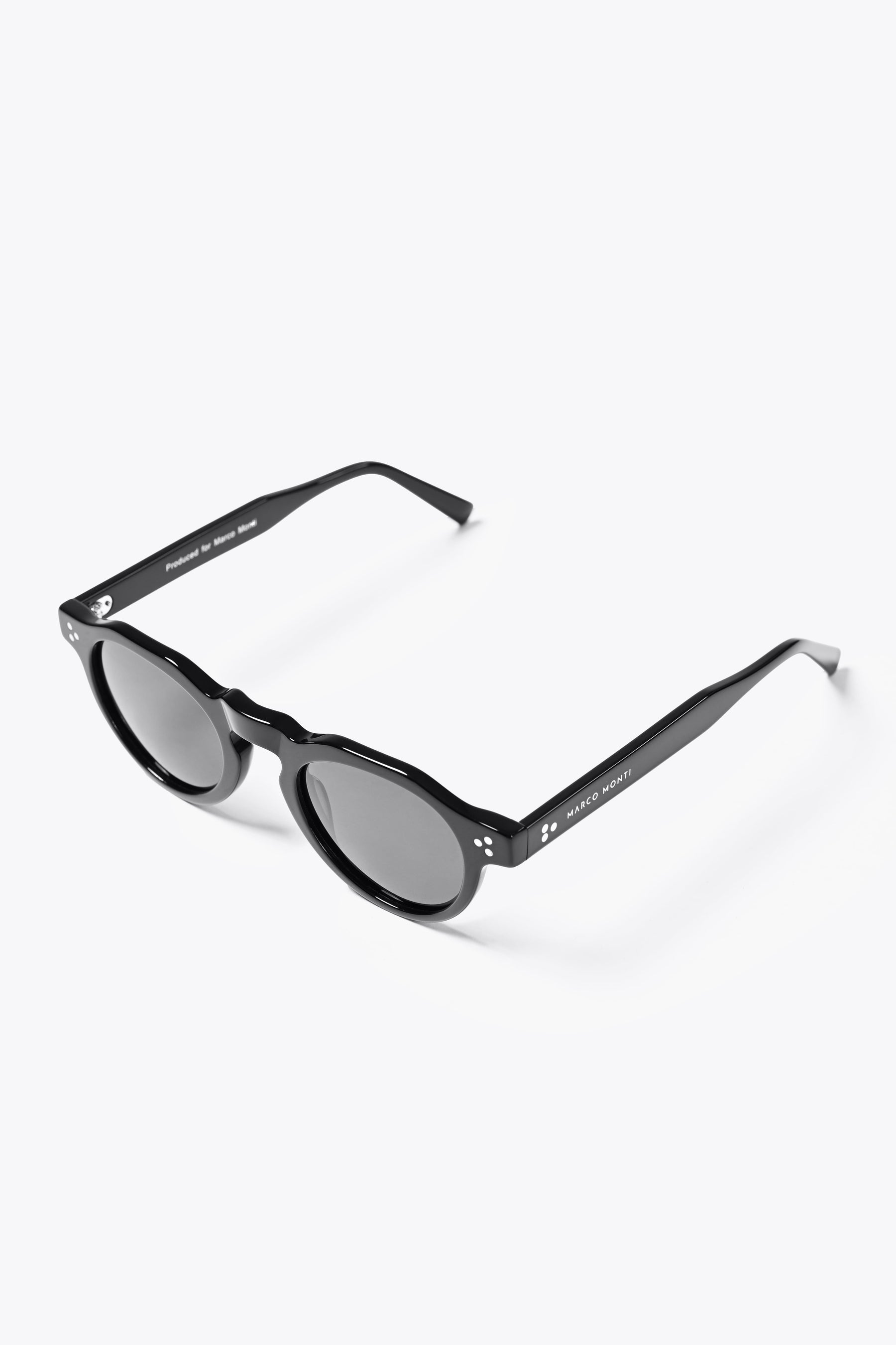 Capri Round Frame | Nero Profondo